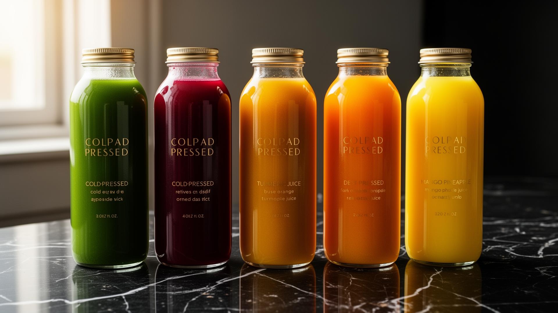 Glass Juice Bottles